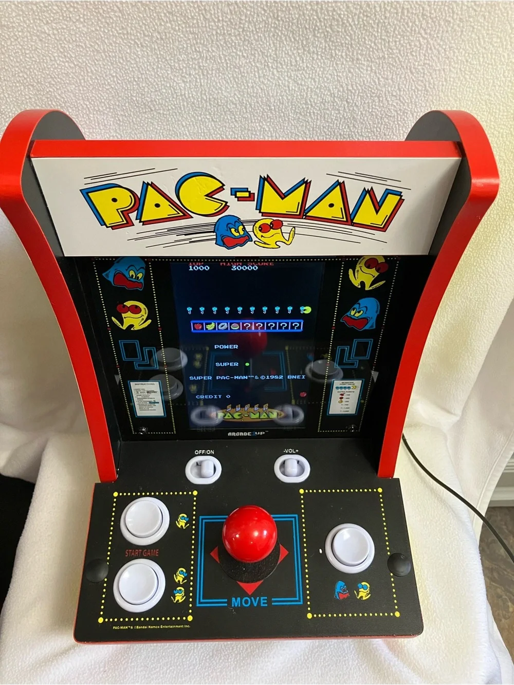 Arcade 1 Up Pac-Man Mini Cabinet for Table or Counter Top. Excellent condition